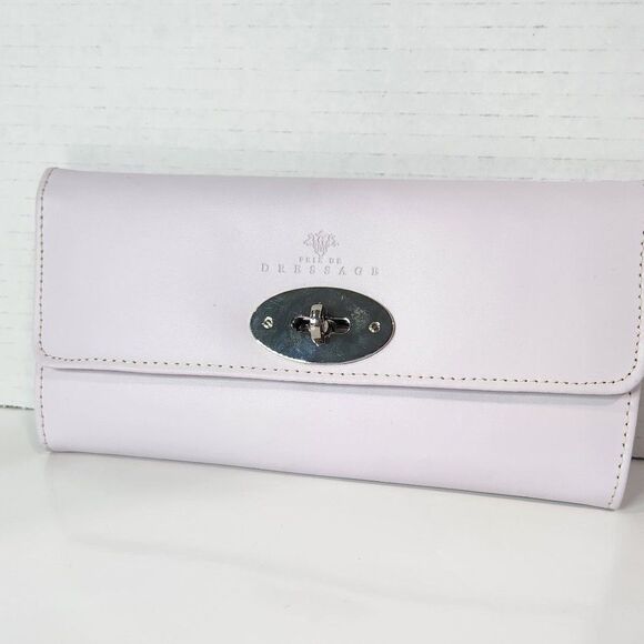 Prix de Dressage Pink Leather Wallet - Picture 1 of 5